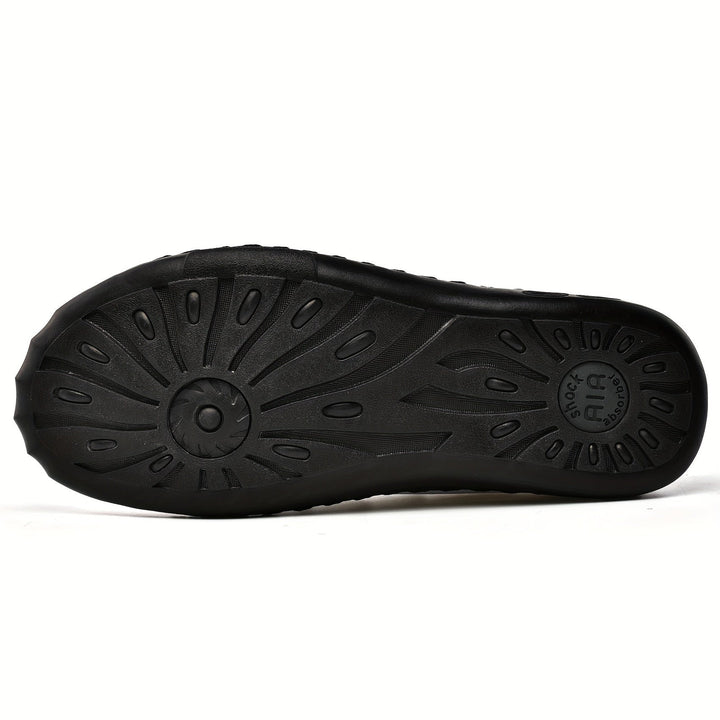Razam - Zapatillas De Cuero Con Suela Antideslizante