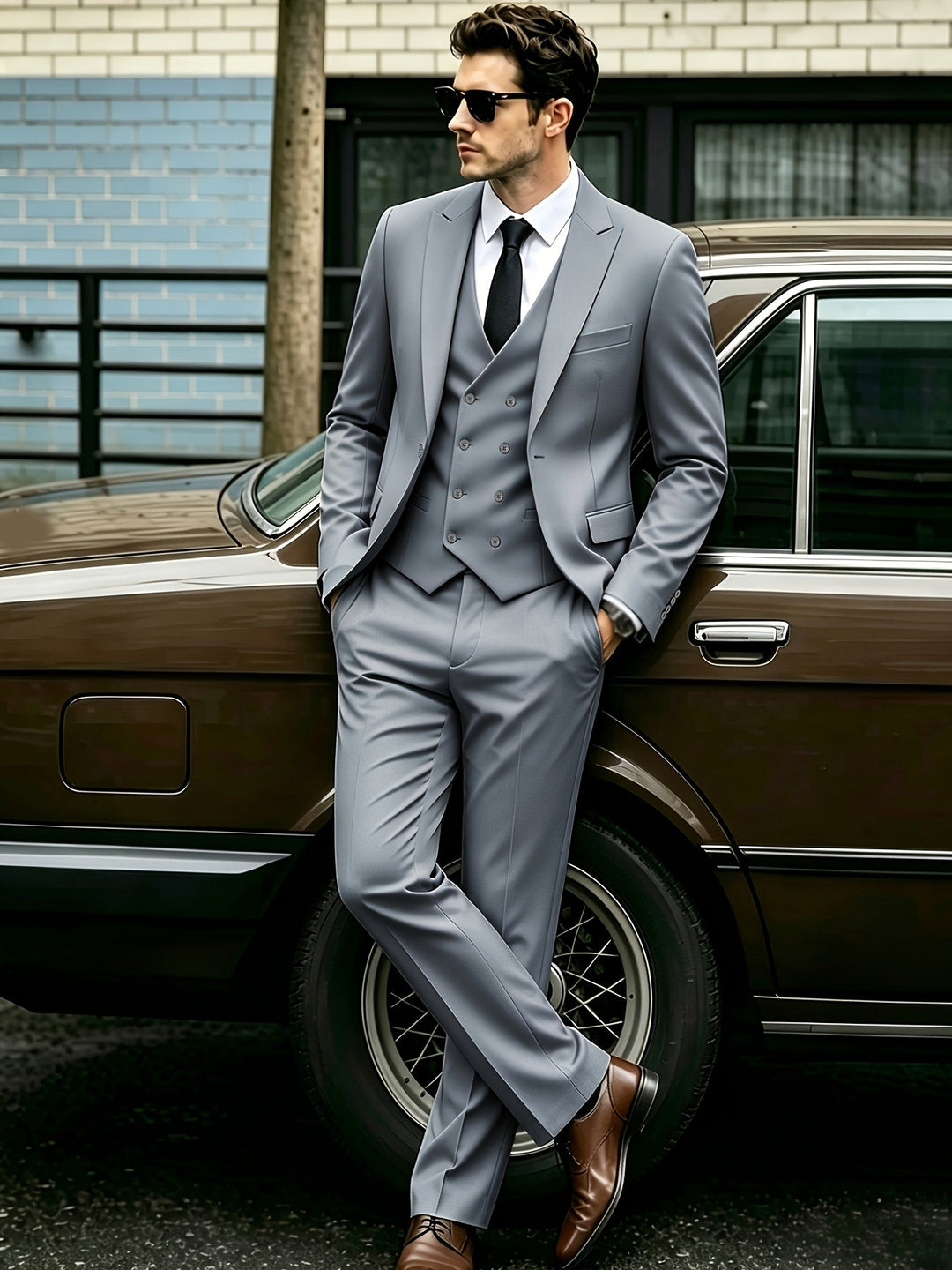 Alexandre - Traje Formal De Tres Piezas a Medida