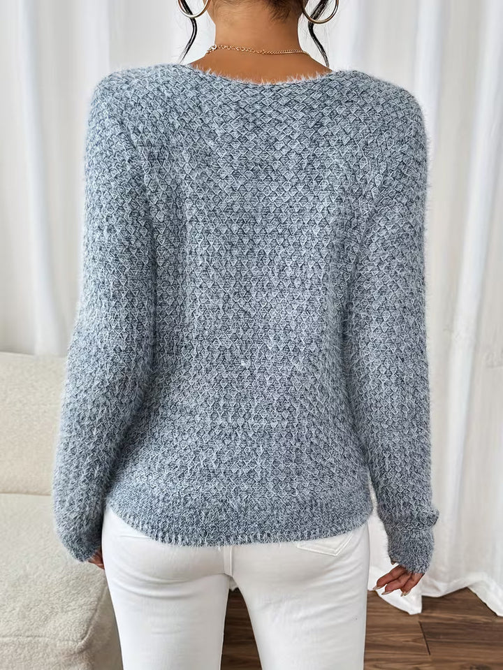 Aderah -Jersey Holgado Con Cuello en V