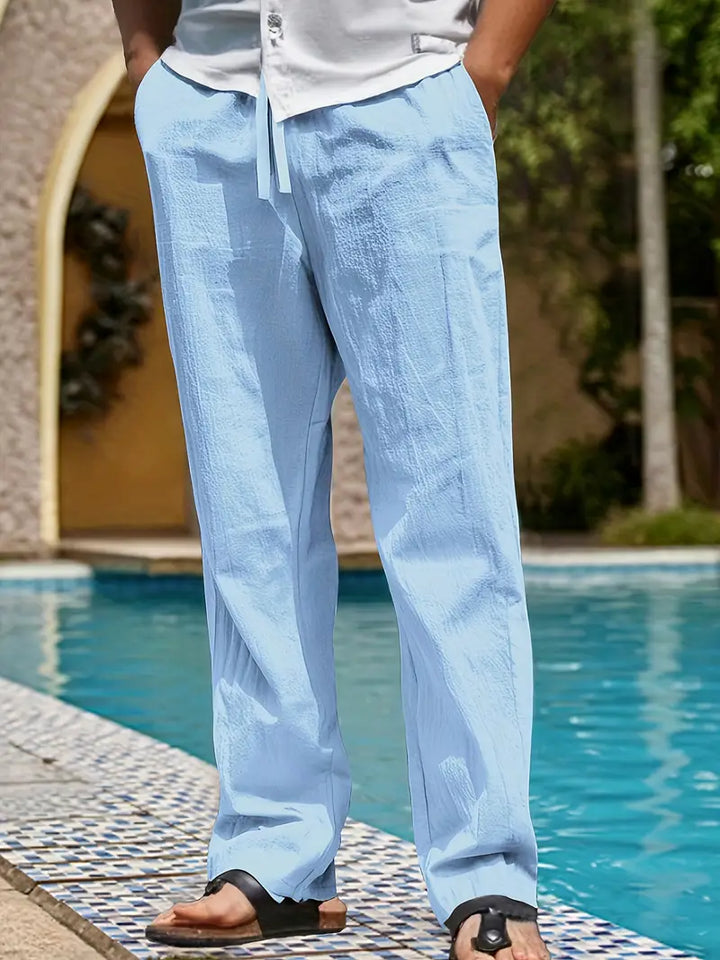 Babaev - Pantalón Elegante De Lino