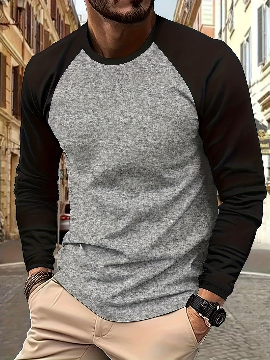 Narcisse - Camisa Elástica De Manga Larga
