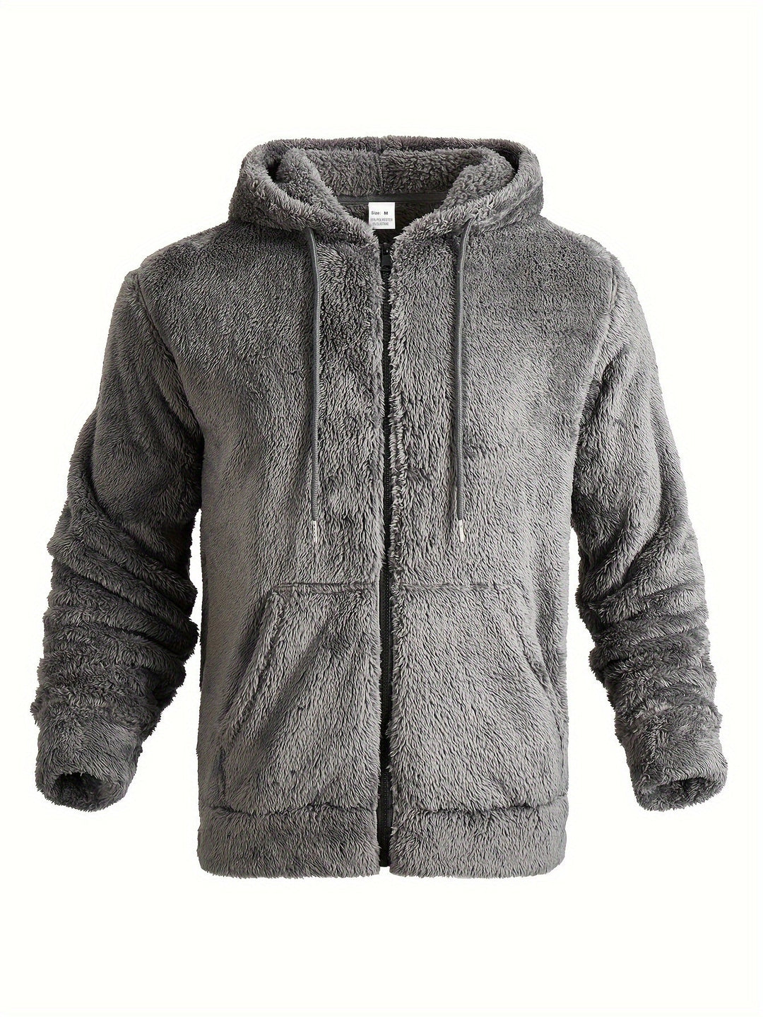 Hessel - Sudadera Con Capucha y Manga Larga Con Cremallera