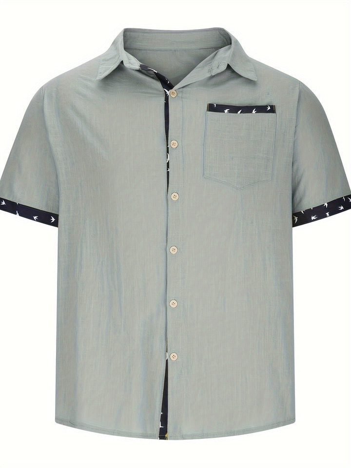 Julio - Elegante Camisa De Manga Corta