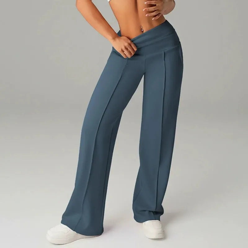 Alimatou - Pantalones Rectos De Corte Holgado