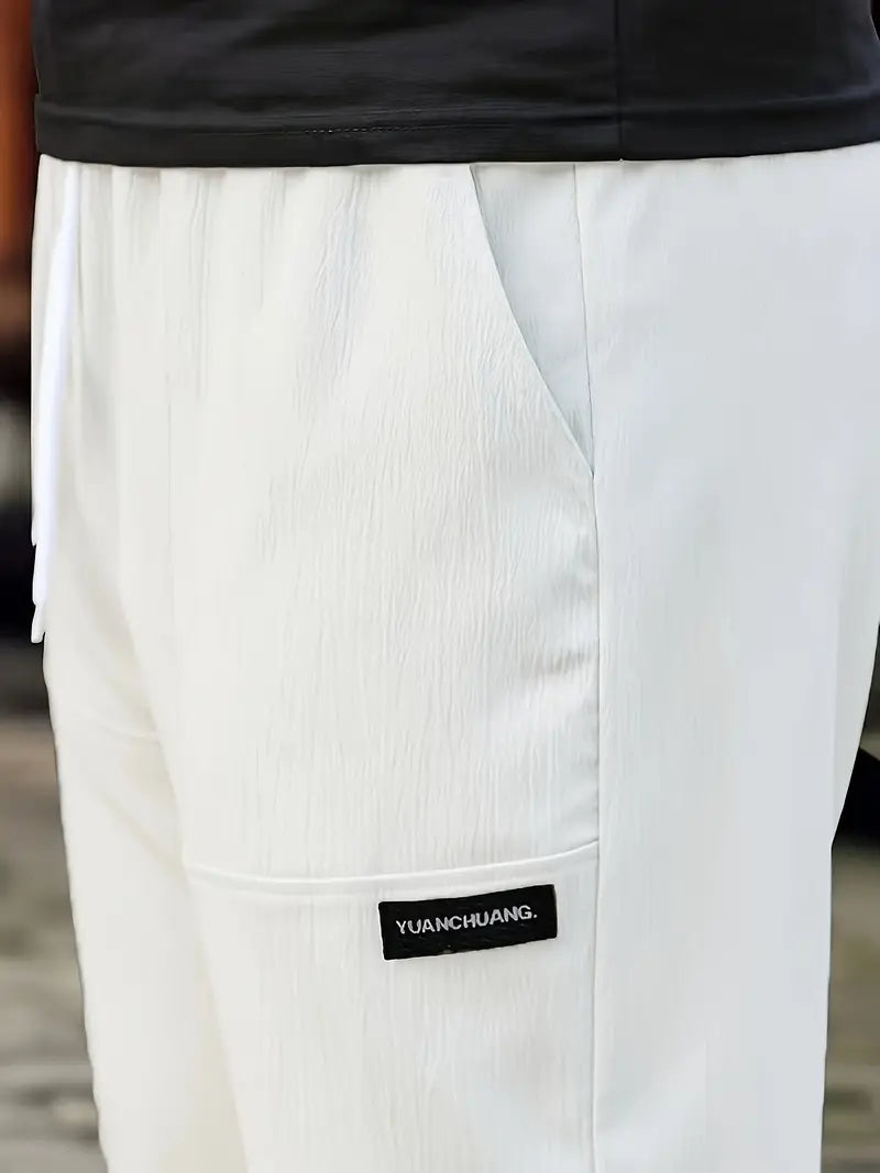 Travys - Pantalones Deportivos Informales Con Bolsillos