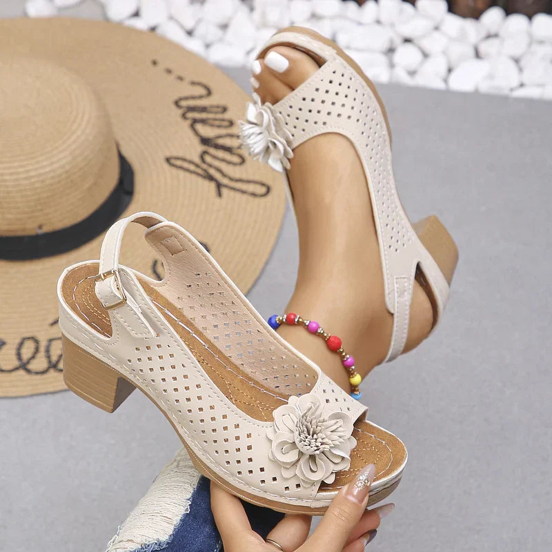 Imogen - Cómodas Abierto Dedo Del Pie Sandalias