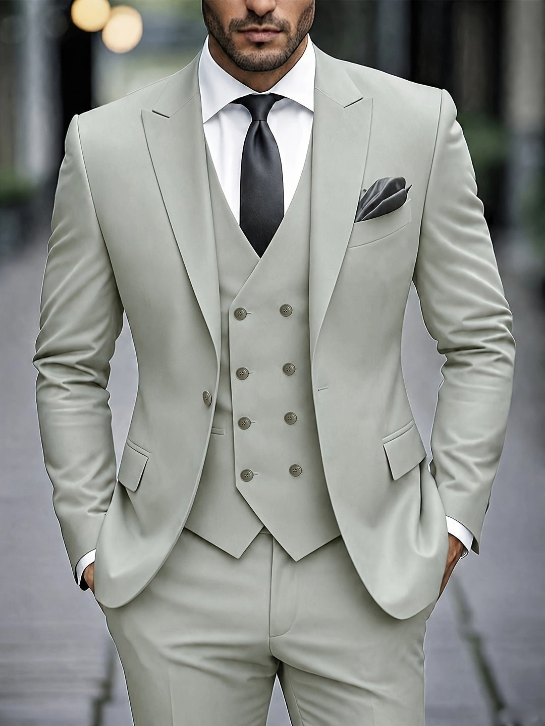 Alexandre - Traje Formal De Tres Piezas a Medida