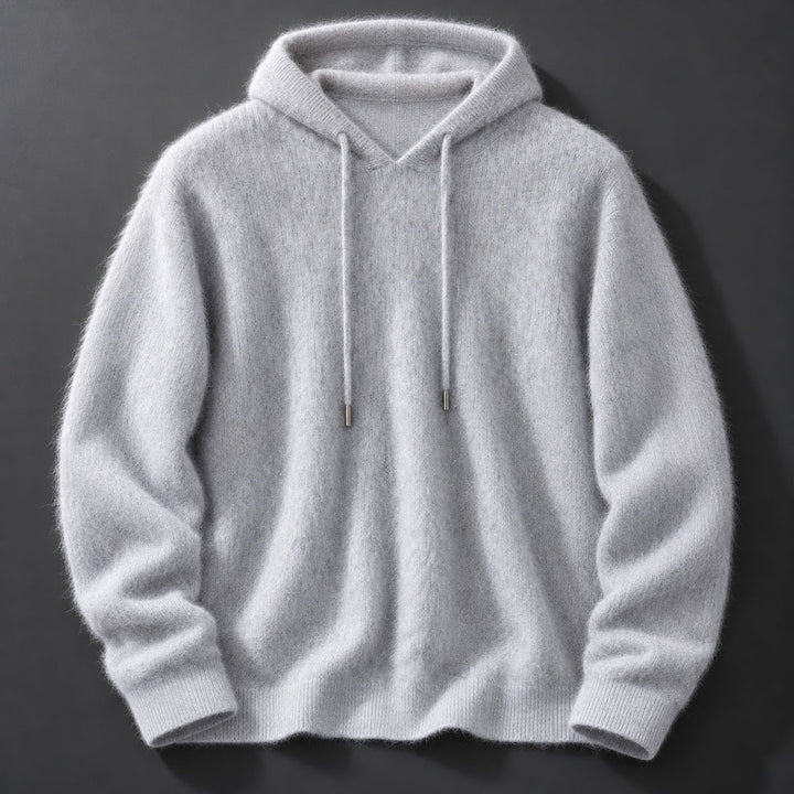 Fynch - Sudadera Con Capucha de Punto Cordón y Puños Acanalados