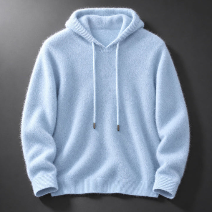 Fynch - Sudadera Con Capucha de Punto Cordón y Puños Acanalados