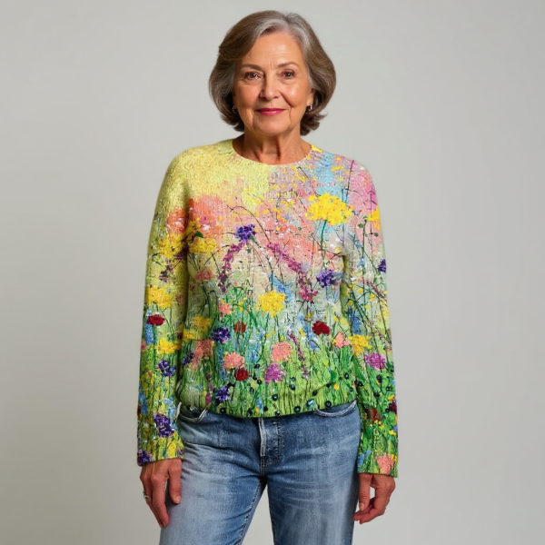 Francescaa - Jersey De Lana Hecho a Mano