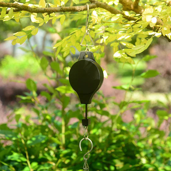 LiftBloom - Polea Ajustable Para Colgar Cestas De Flores