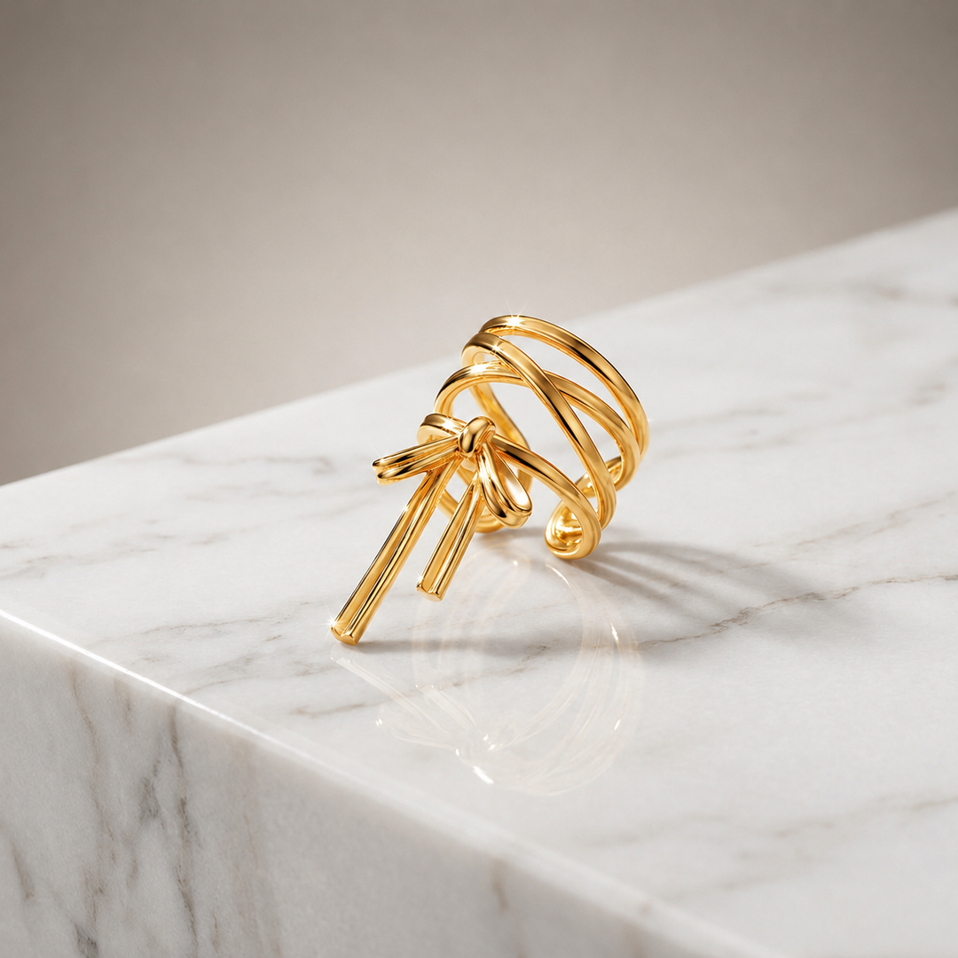 Liora - Brazalete Lazo Mini De Amapola