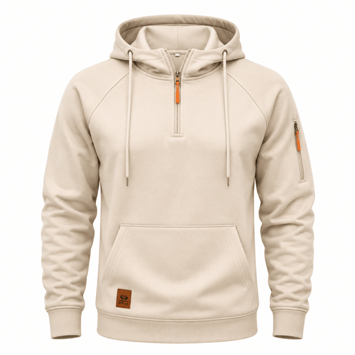 Juventus - Sudadera Con Capucha Y Cremallera De Un Cuarto