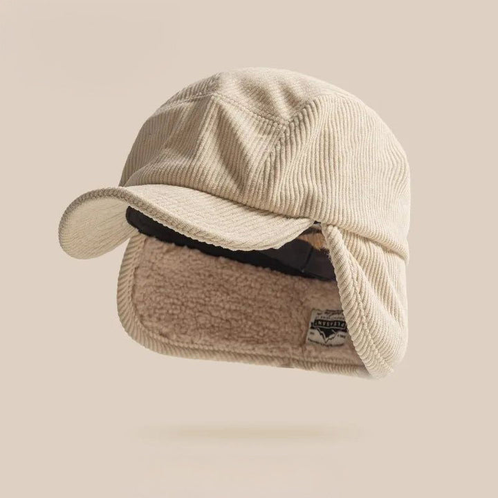 CozyFlaps - Gorro Acanalado con Orejeras