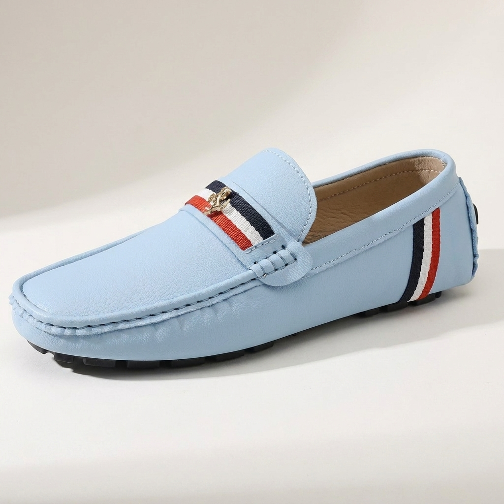 Javon - Mocasines Cómodos a Rayas