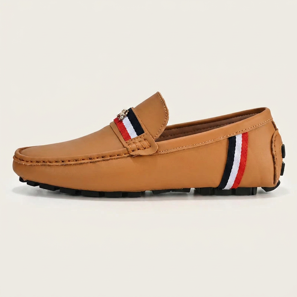 Javon - Mocasines Cómodos a Rayas
