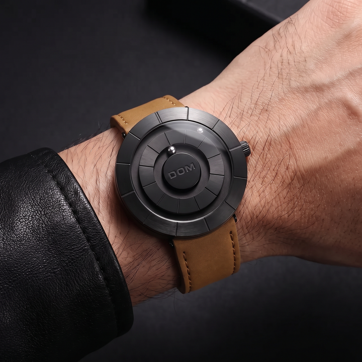 Shoib - Reloj Con Indicación De La Hora Mediante Una Cuenta Magnética