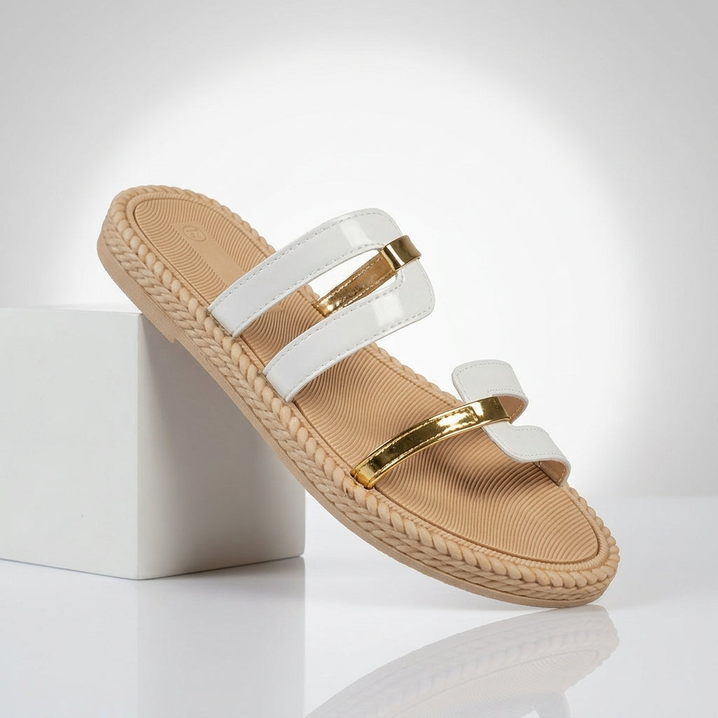 Marlyne - Sandalias de Tiras Cruzadas