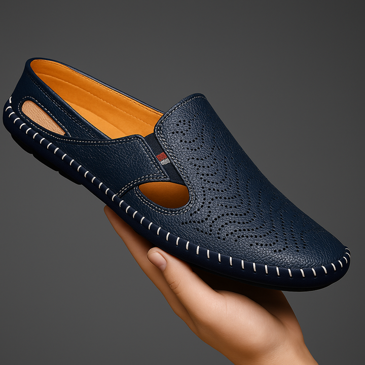 Akiva - Sandalias Cómodas De Cuero