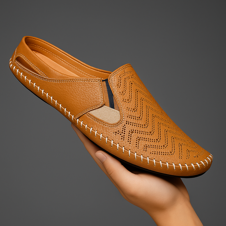 Akiva - Sandalias Cómodas De Cuero