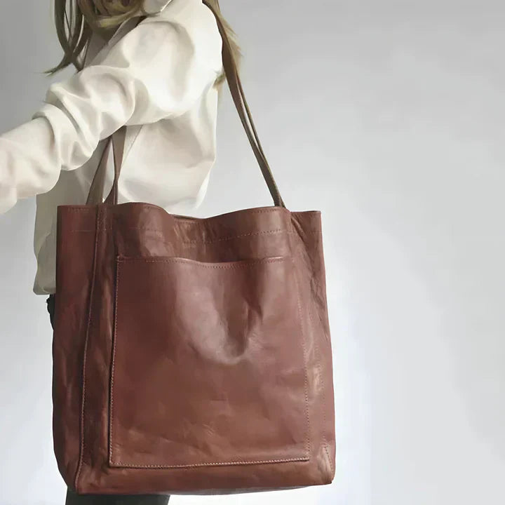 Yasmine - Bolso Tote Clásico de Piel