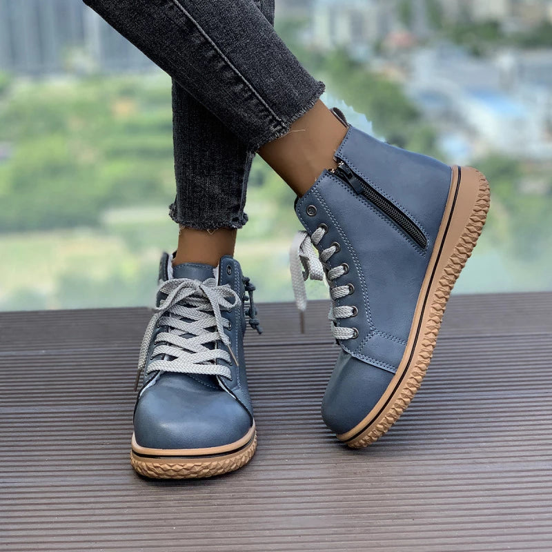 Noline - Cómodos Botines Con Cordones