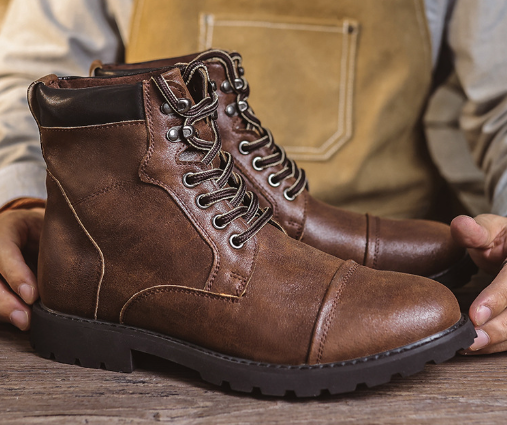Stubbs – Botas De Cuero De Primera Calidad