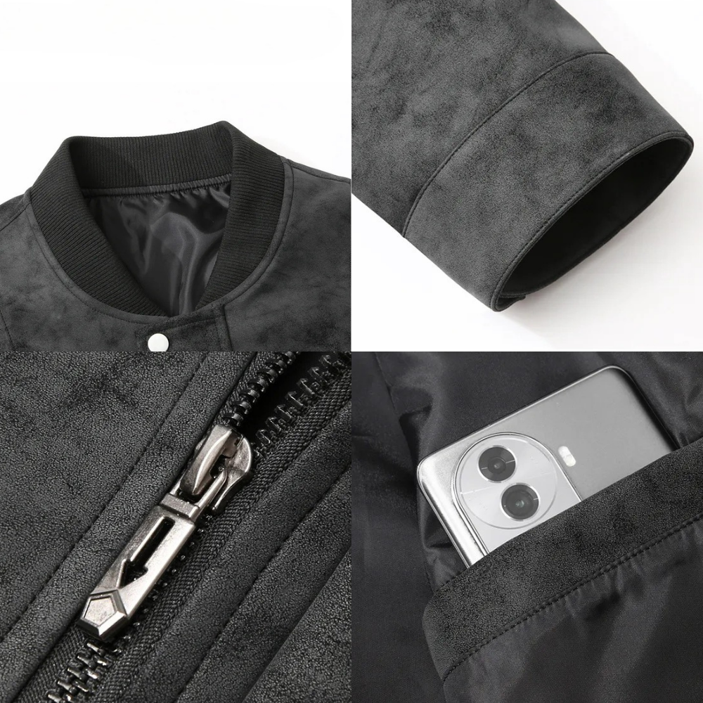 Darryl - Chaqueta Bomber Elegante