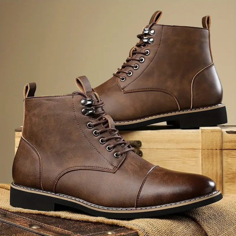 Sjaak - Botas Ortopédicas De Cuero