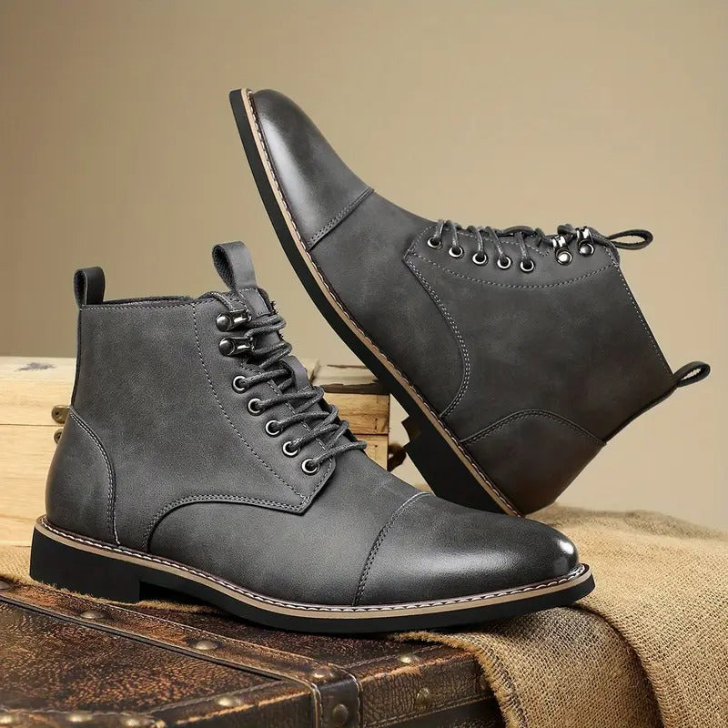 Sjaak - Botas Ortopédicas De Cuero