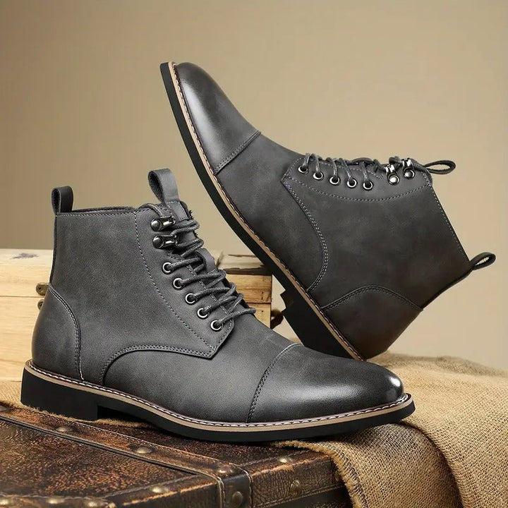 Sjaak - Botas Ortopédicas De Cuero
