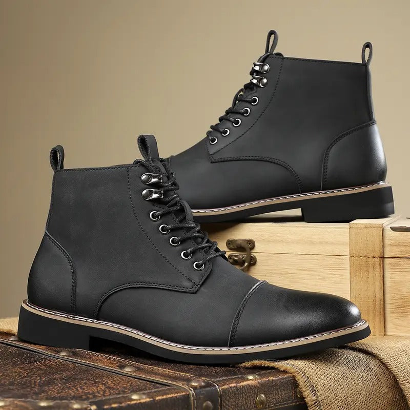 Sjaak - Botas Ortopédicas De Cuero