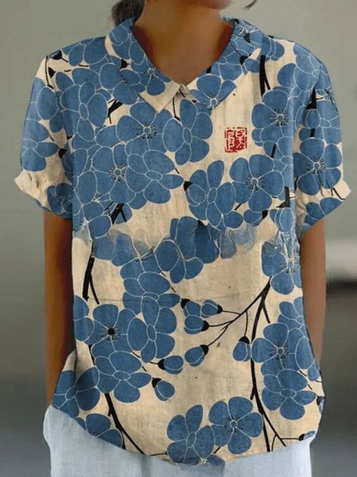 Inga - Blusa Con Estampado Floral