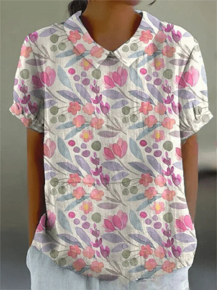 Inga - Blusa Con Estampado Floral