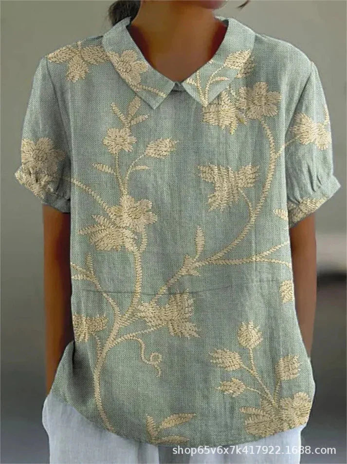 Inga - Blusa Con Estampado Floral