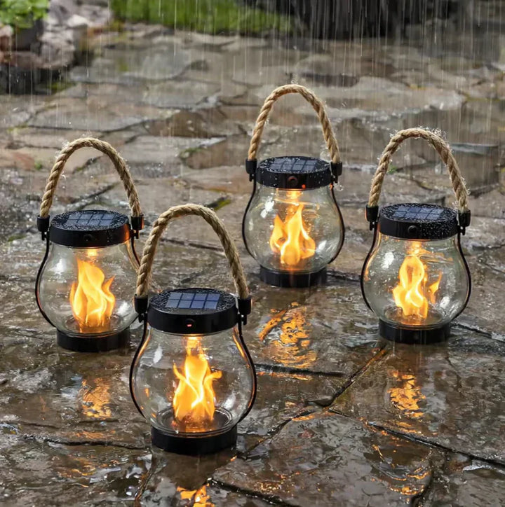 FireBloom - Faroles Solares para Exteriores