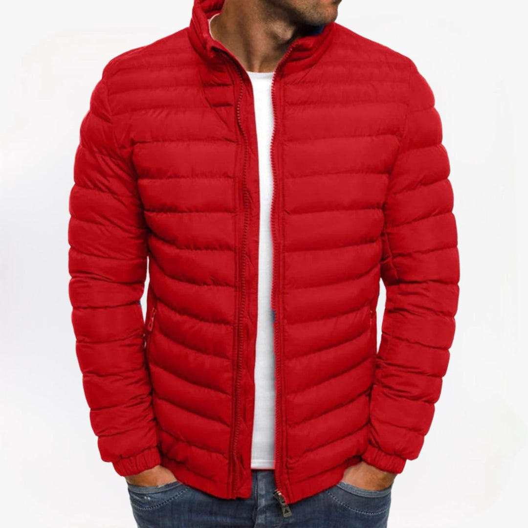 Kuldam - Elegante Chaqueta Acolchada Con Cremallera