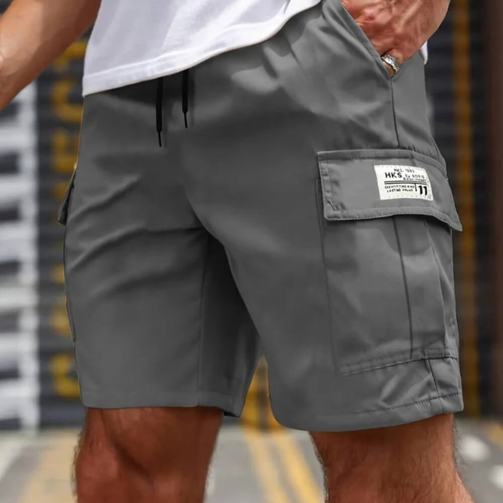 Dennish - Pantalones Cortos Carga Cómodos