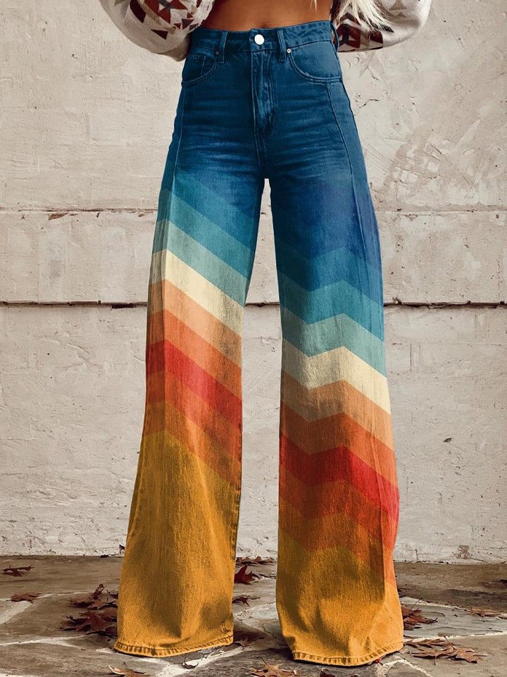 DESIA - PANTALÓN RETRO DE ESPIGA