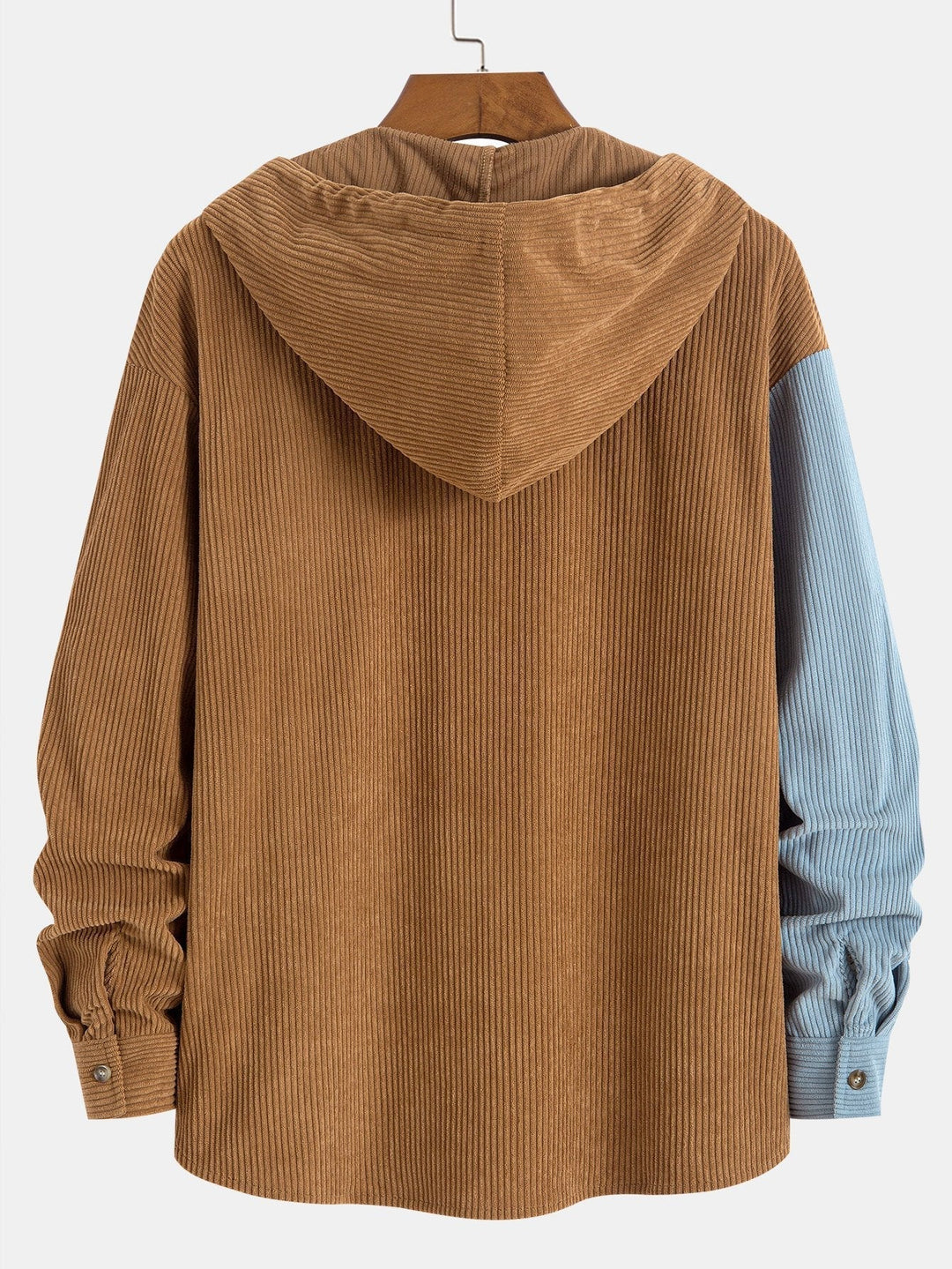 Herk - Conjunto De Sudadera Con Capucha y Pantalones De Pana Con Parches