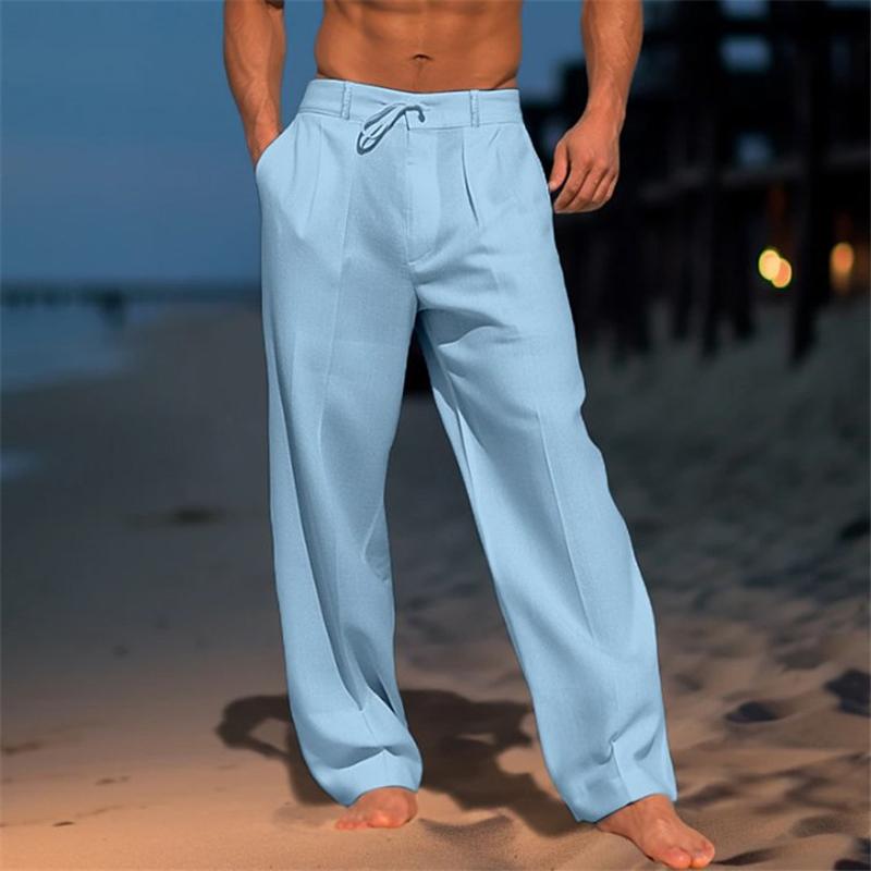 Andrei - Pantalón De Lino Liso