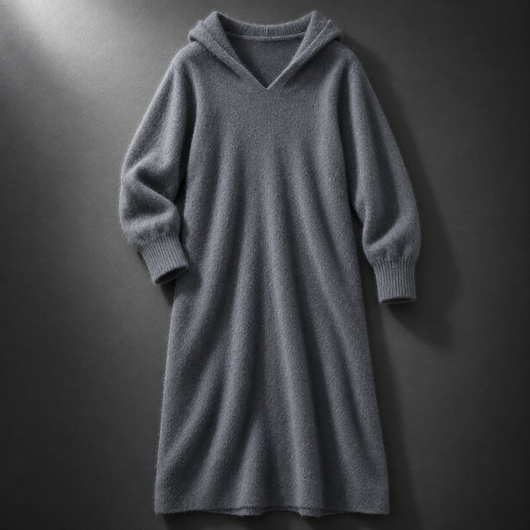 Karsyn - Vestido De Cachemira Con Capucha