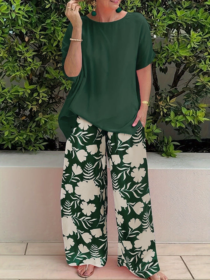 Elidia - Elegante Conjunto De Dos Piezas