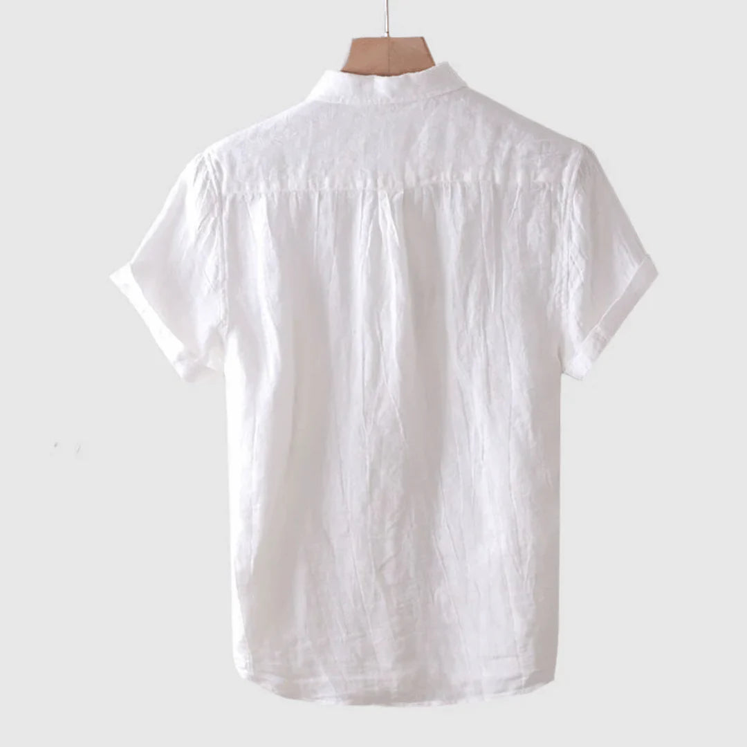 Kieron: Elegante Camisa De Manga Corta Con Botones