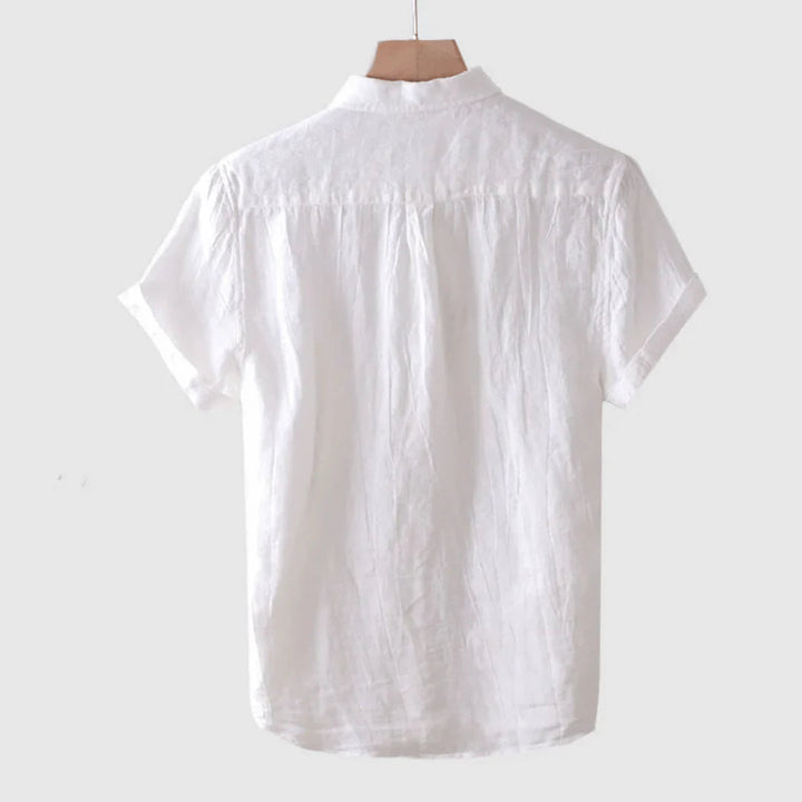 Kieron: Elegante Camisa De Manga Corta Con Botones