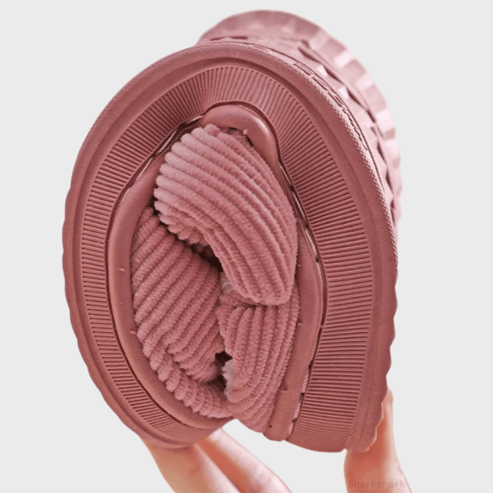 Sunika - Zapatillas de Casa Con Puntera Cerrada y Forro Cálido de Forro Polar