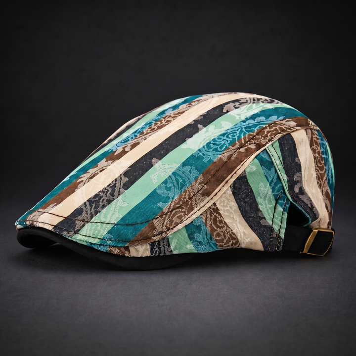 Leoan - Gorra Plana Con Estampado Vintage