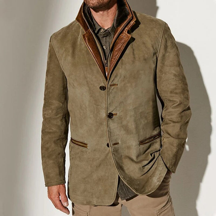 Sylvester - Chaqueta de Estilo Vintage