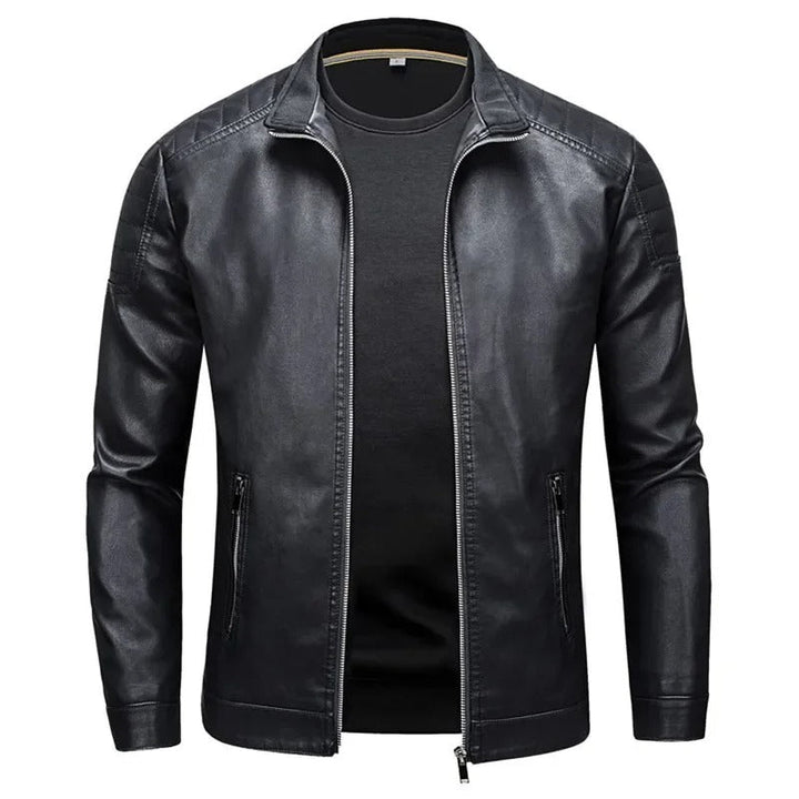 Petter - Chaqueta De Cuero Con cuello