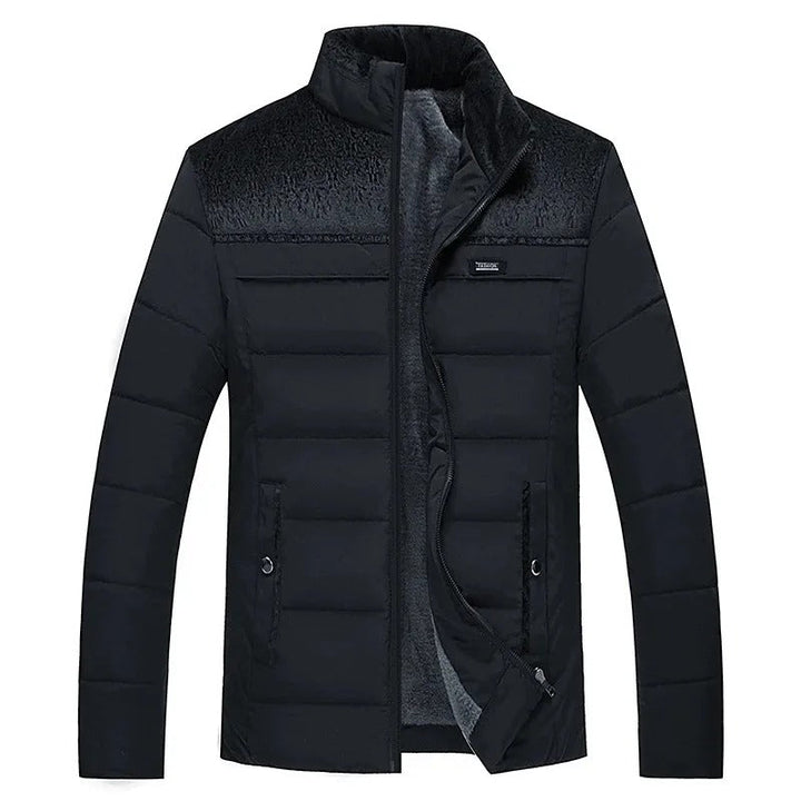 Marenz - Chaqueta Con Forro Polar Y Cremallera Frontal